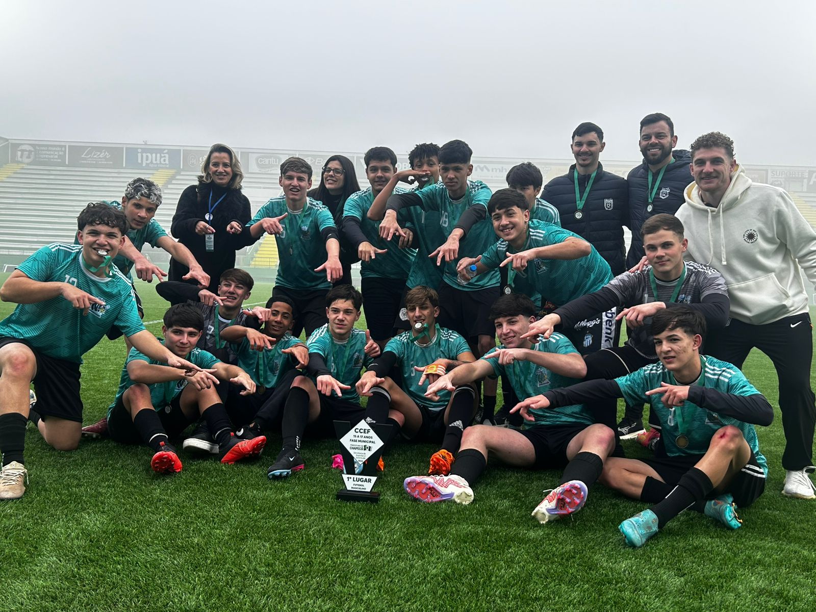 1º Lugar — CCEF Fase Municipal